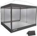 Leader Accessories Mesh Screen Zippered Wall Panels for 10 ft Canopy