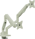 Pixio PS1D Wave Mint Dual Monitor Arm Stand Desk Mount - Ergonomic Fit