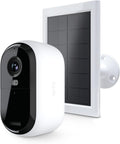 Arlo Essential Wireless Security Camera 2nd Gen - Solar Powered Spotlight, Color Night Vision