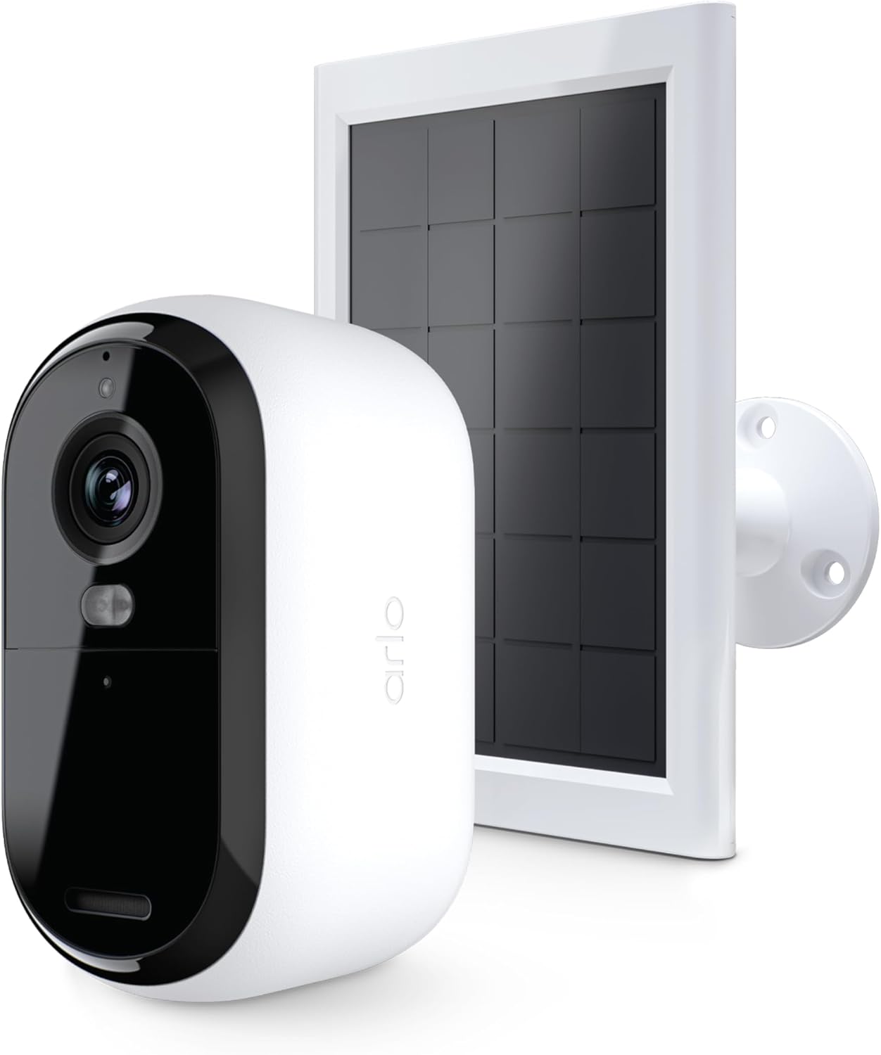 Arlo Essential Wireless Security Camera 2nd Gen - Solar Powered Spotlight, Color Night Vision