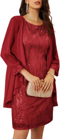 GRACE KARIN Women's Sequin Dress for Wedding Guests & Moms