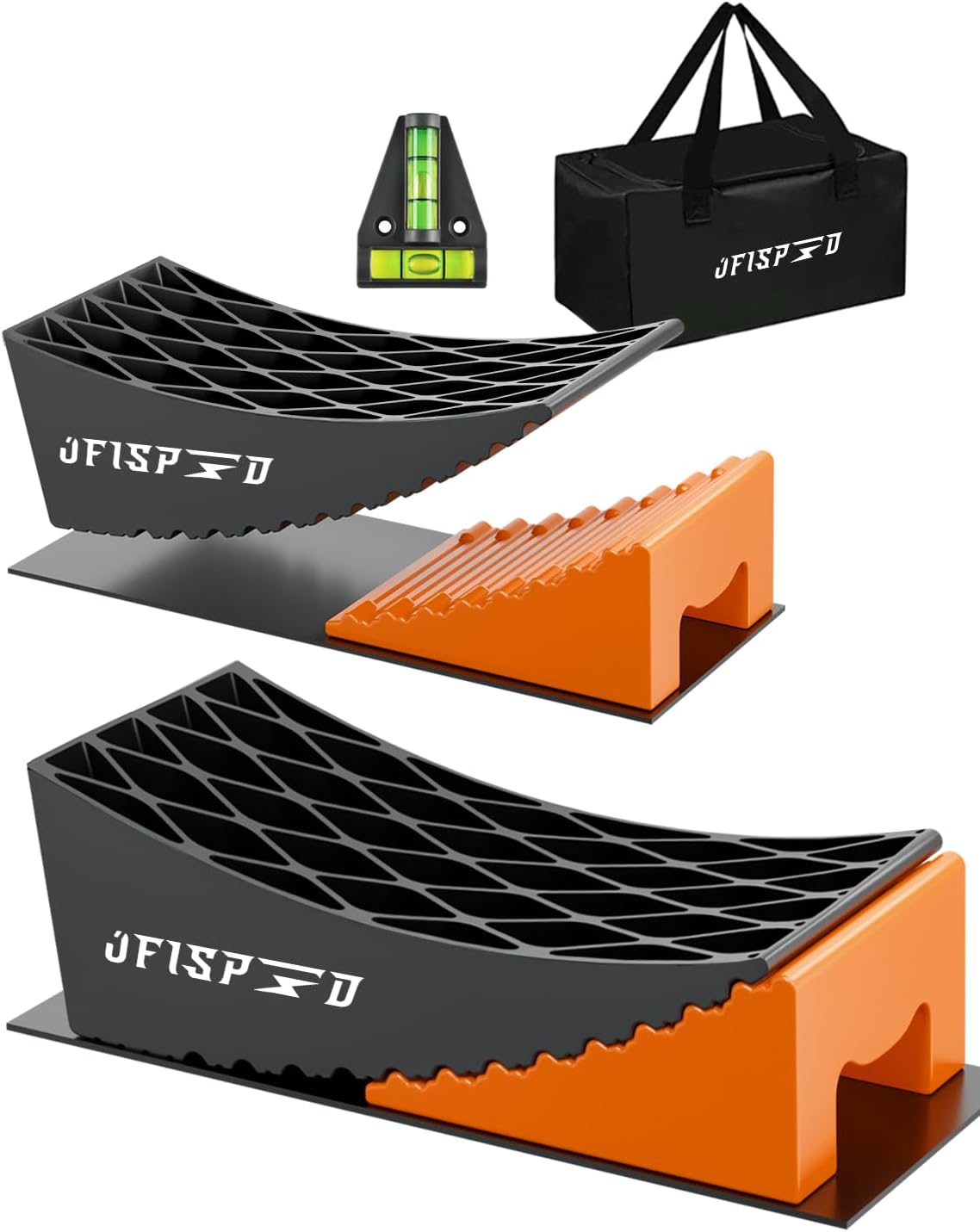 RV Leveling Blocks Ramp Kit for Easy Camper Leveling System