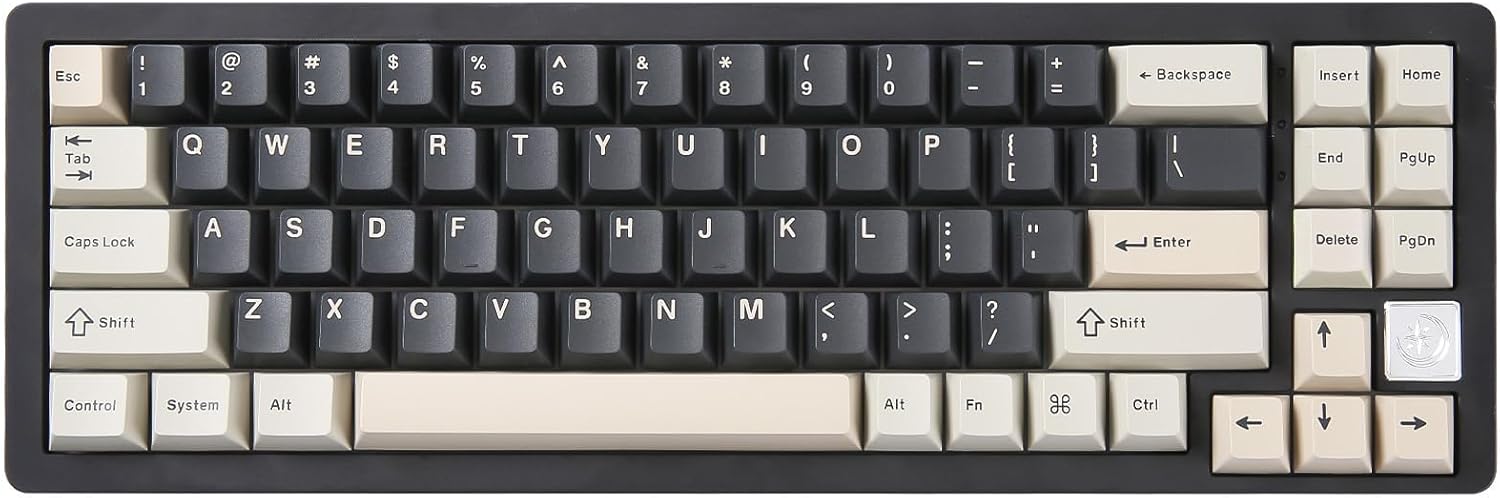 YUNZII AL71 75% Mechanical Keyboard: Wireless, Hot Swappable, Creamy Typing