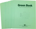 Recycled Green Exam Book 8 Sheets/16 Pages, Pack of 50 - Eco Office