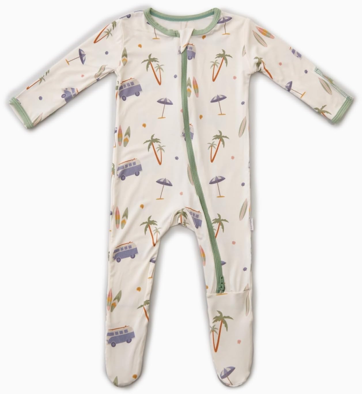 Bamboo Little Soft Baby Footie Pajamas for Cozy Sleepers