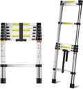6.6 FT Extension Ladders Telescoping Ladder for Home - Compact 6.6ft