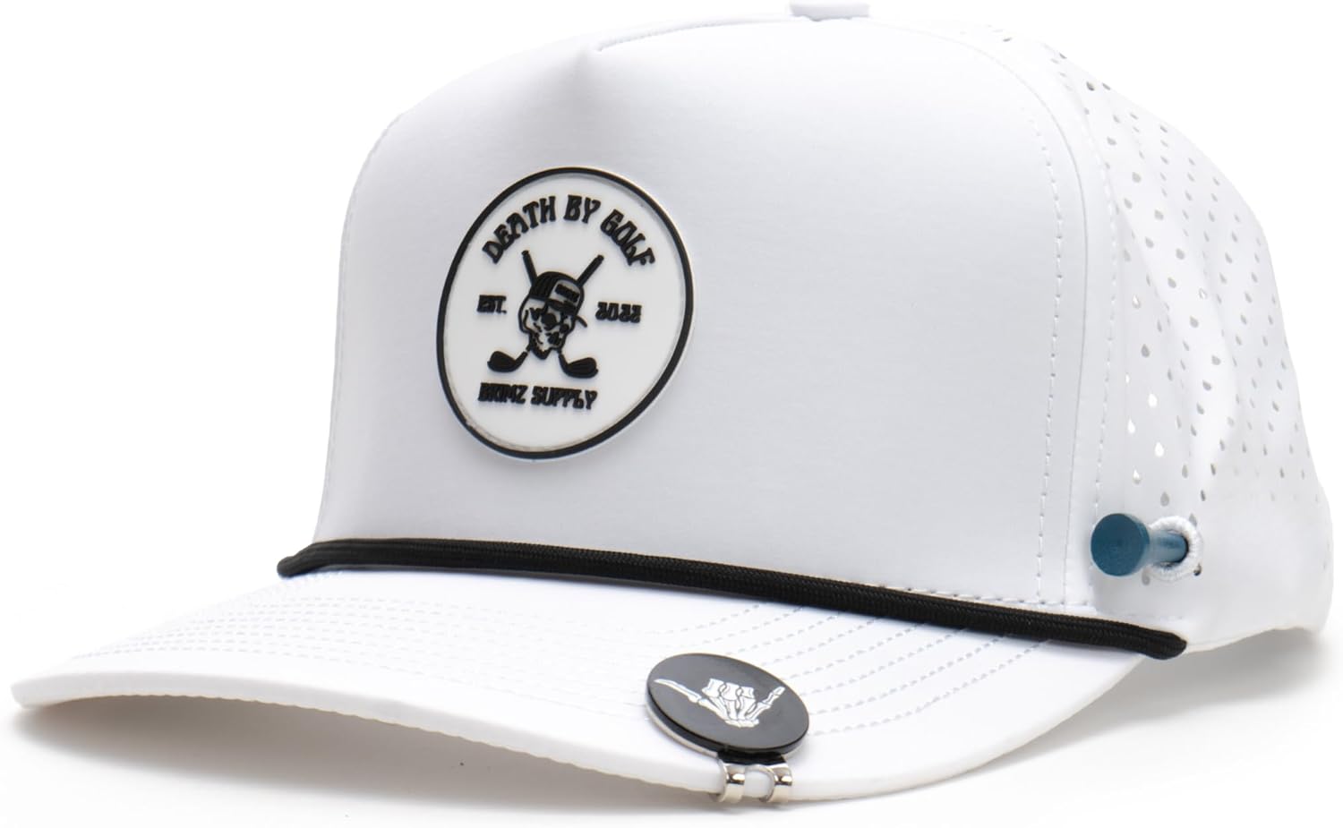 BRIMZ Golf Performance Hat with Tee Holder & Magnetic Marker
