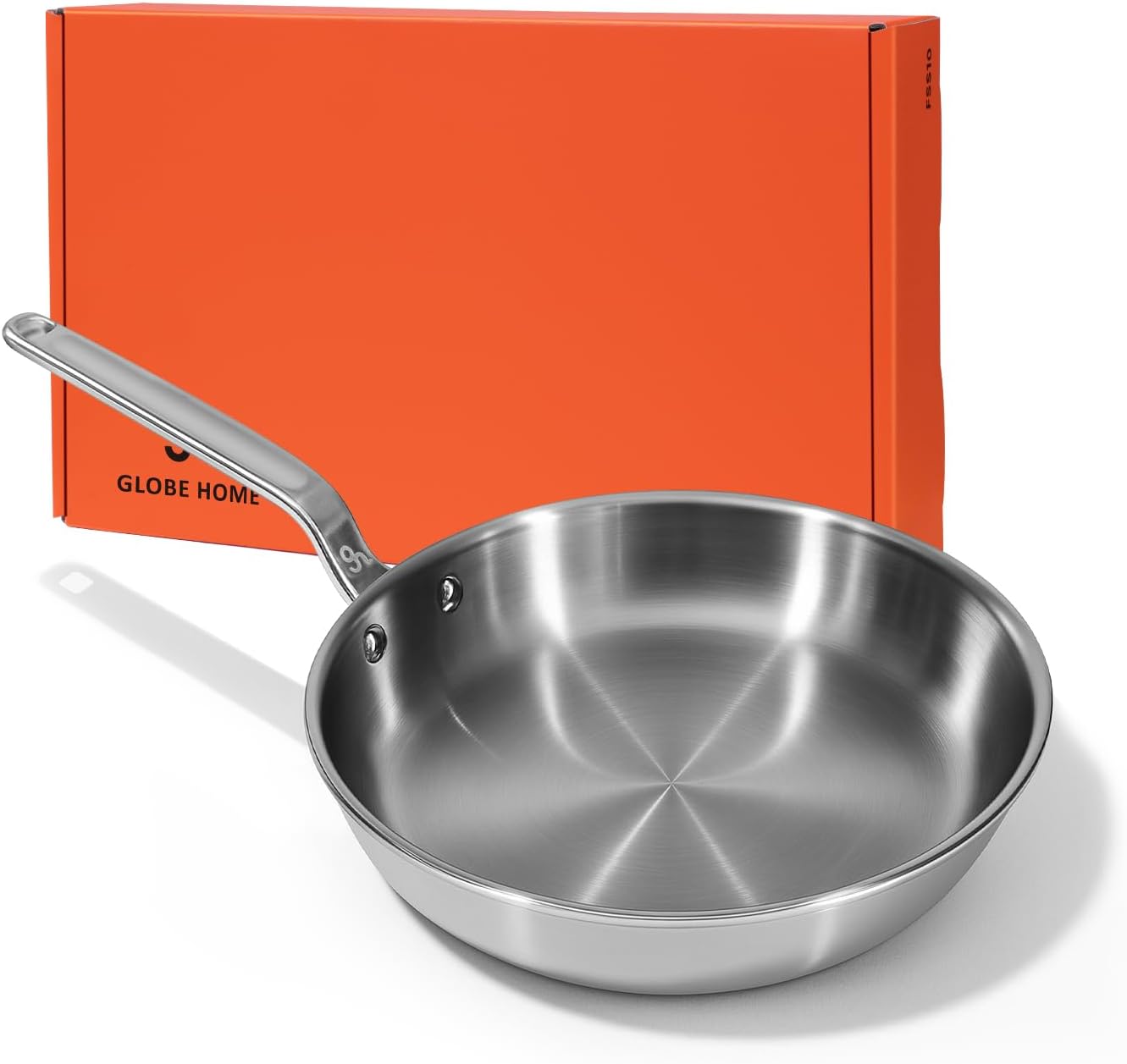 8 Inch Mini Stainless Steel Frying Pan for All Cooktops