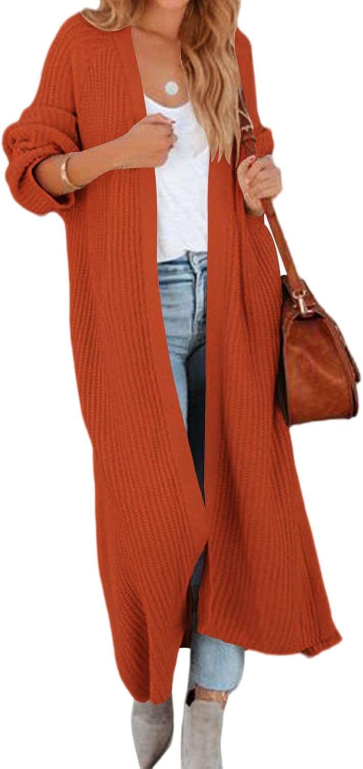 Women's Oversized Long Cardigan Sweaters for Cozy Style