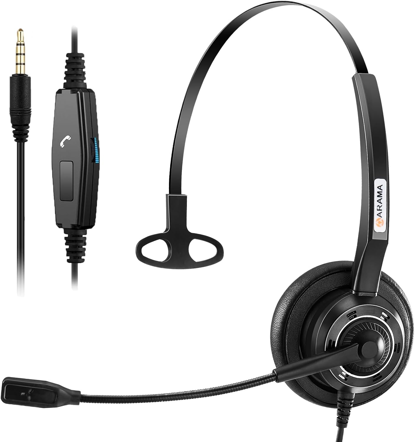 Crystal Clear Calls: Arama Noise Cancelling Headset