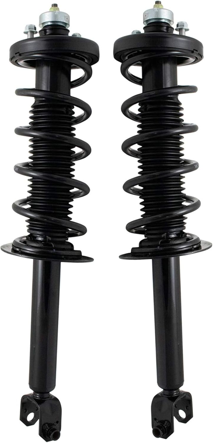TRQ Rear Shock & Spring Strut Assembly Set for Honda Accord