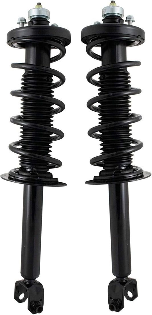 TRQ Rear Shock & Spring Strut Assembly Set for Honda Accord