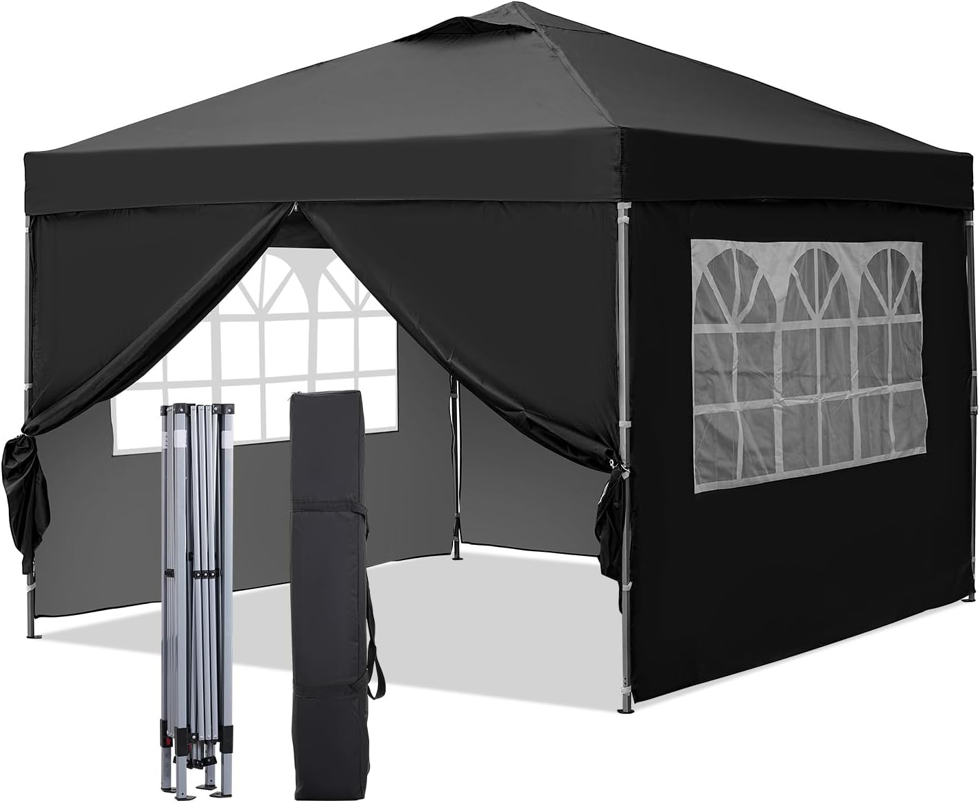 GDY 10x10ft Pop Up Canopy Tent for Events and Outdoor Use
