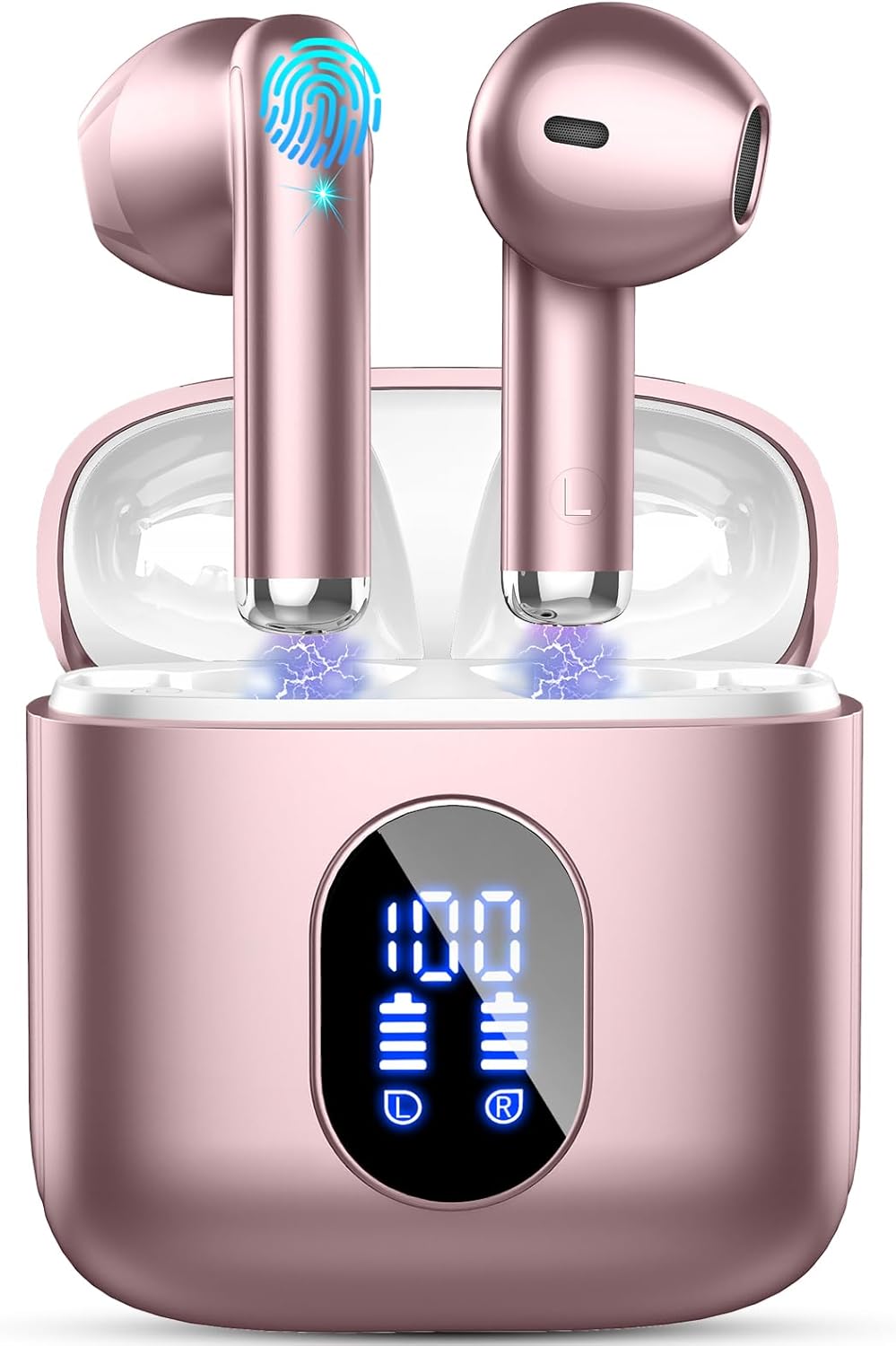 Wireless Earbuds Bluetooth 5.4 with 30H Playtime & IP7 Waterproof