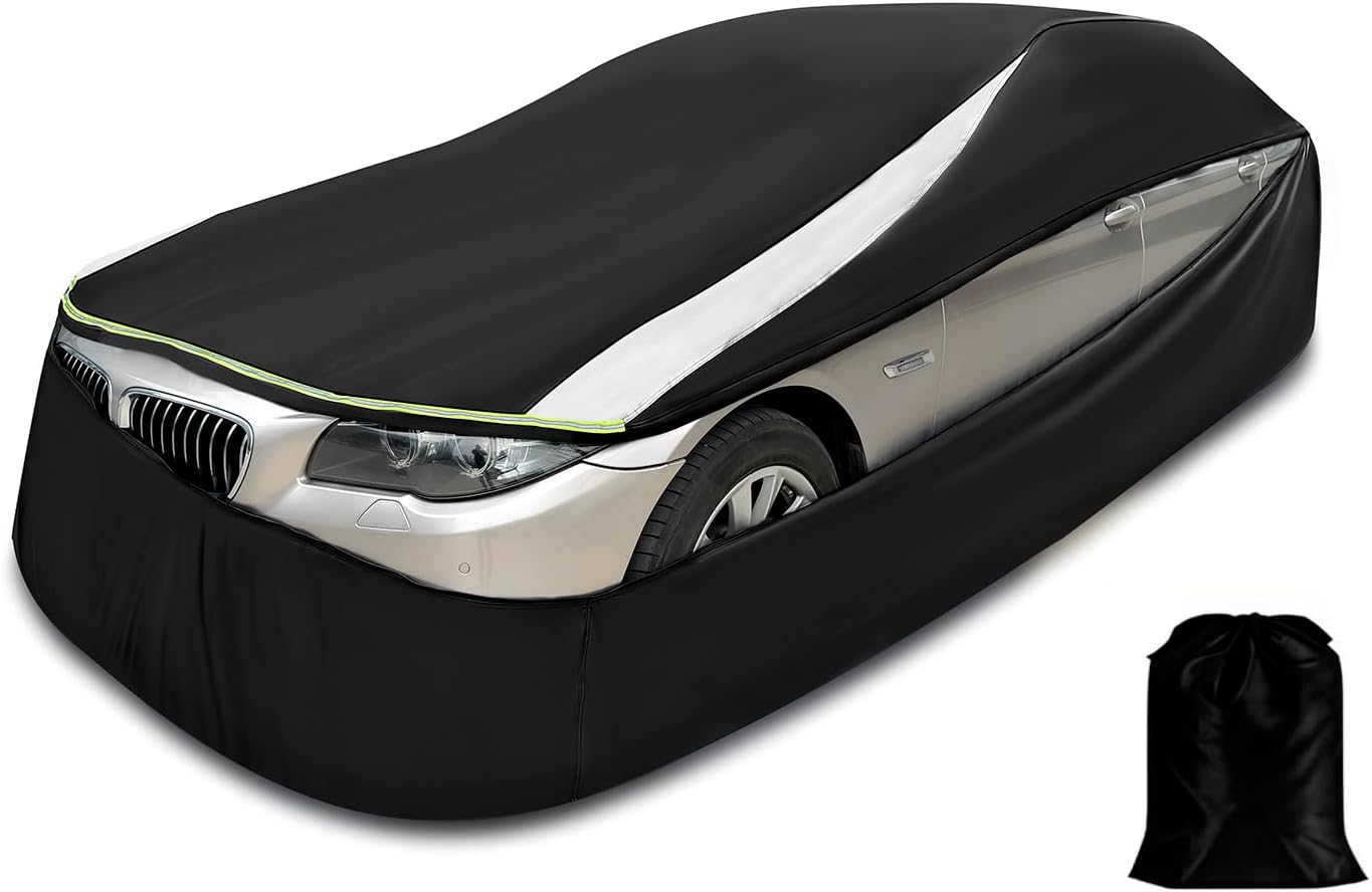 Full Enclosed Car Cover for Camaro, Mustang, and More Vehicles