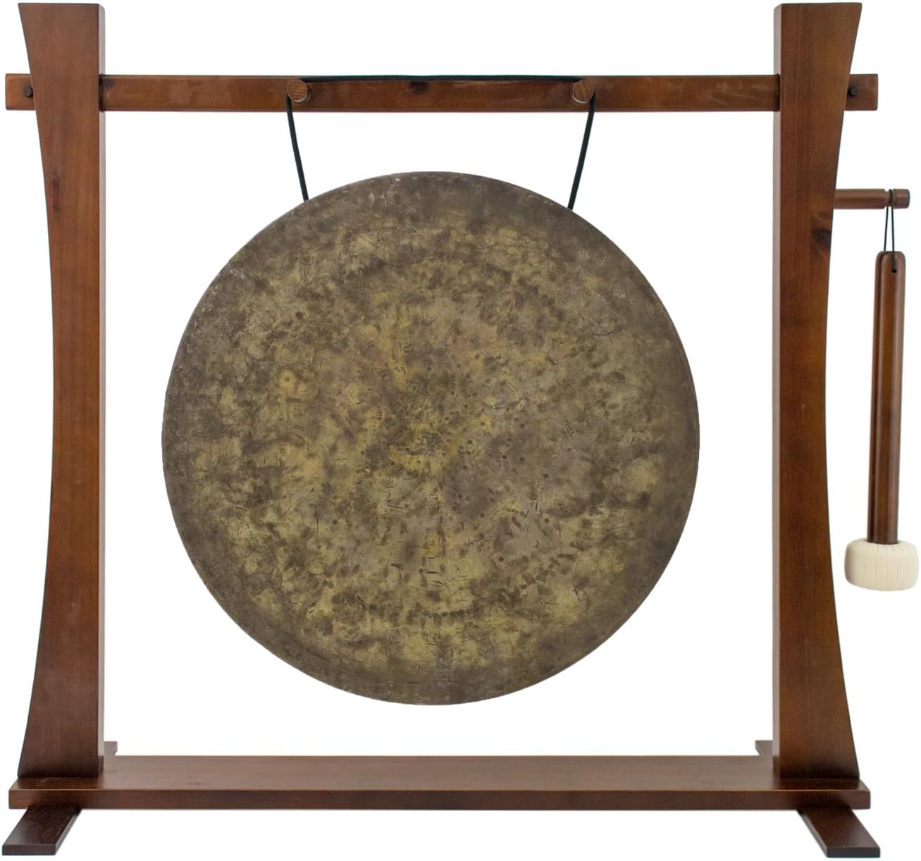 16 to 18 Inch Gongs with Spirit Guide Stand and Mallet Set