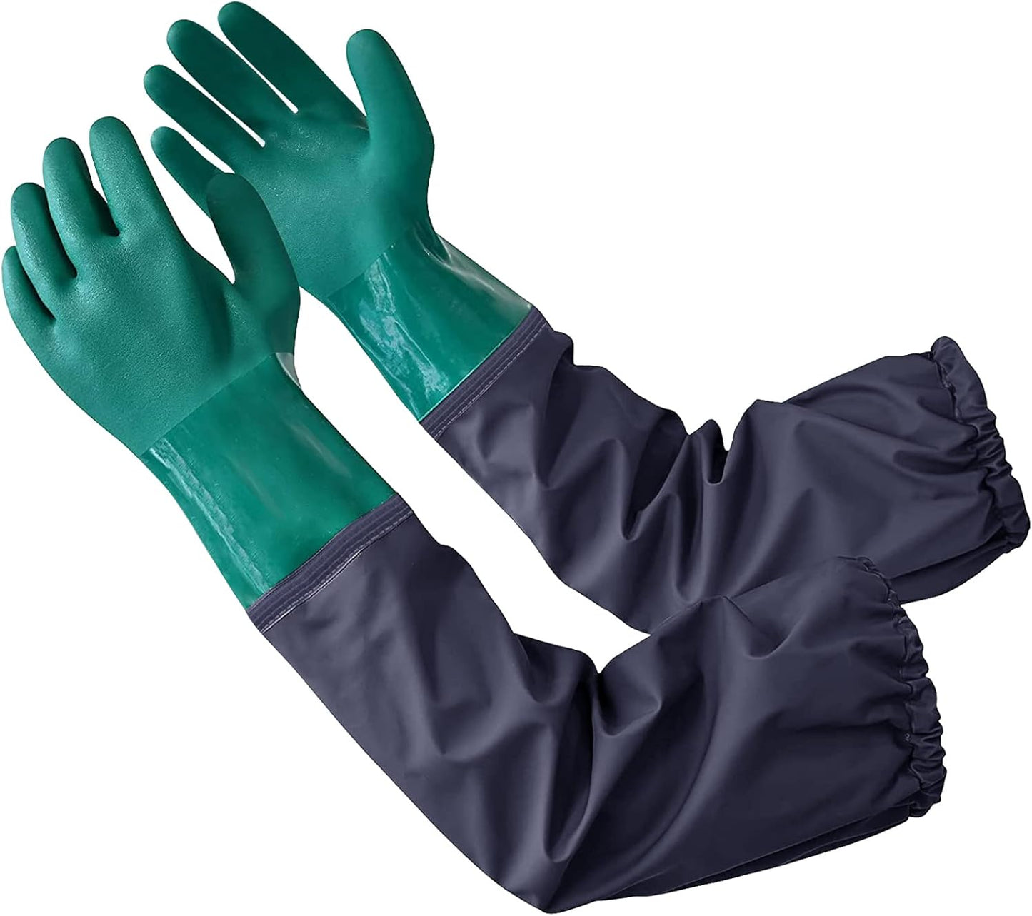 Coopache Waterproof Pond Gloves - 25-inch Long for Ultimate Arm Protection