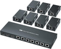 HDMI Extender Splitter 1x7 1080P@60Hz Over Cat5E/6/7 - Long Range HD