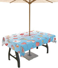 Waterproof Love Heart Tablecloth - Perfect for Outdoor Fun!