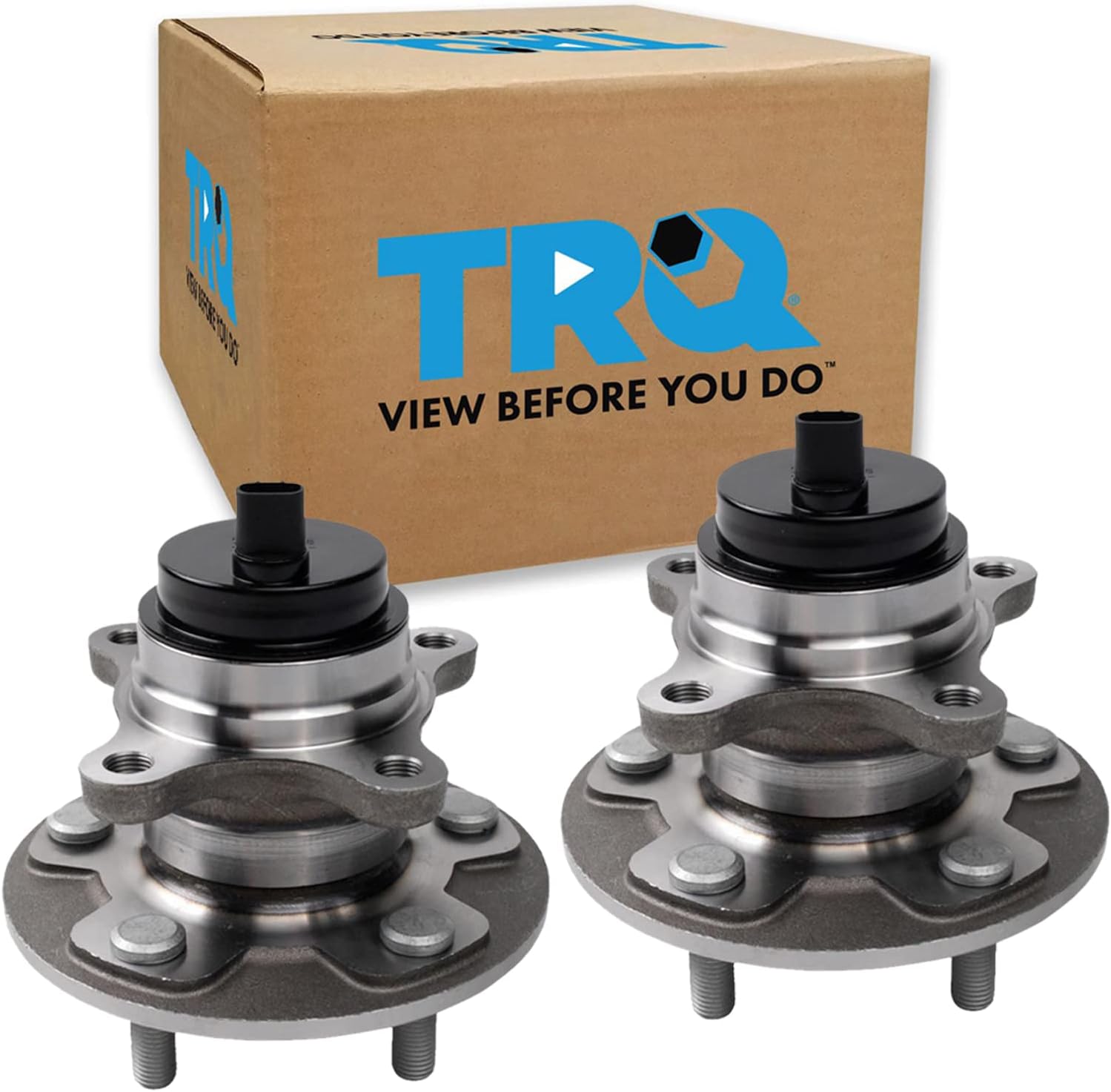 TRQ 2 Piece Front Wheel Bearing & Hub Assembly Set for Lexus