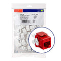 Leviton Extreme 6+ QuickPort Connector CAT6 25-Pack - Reliable