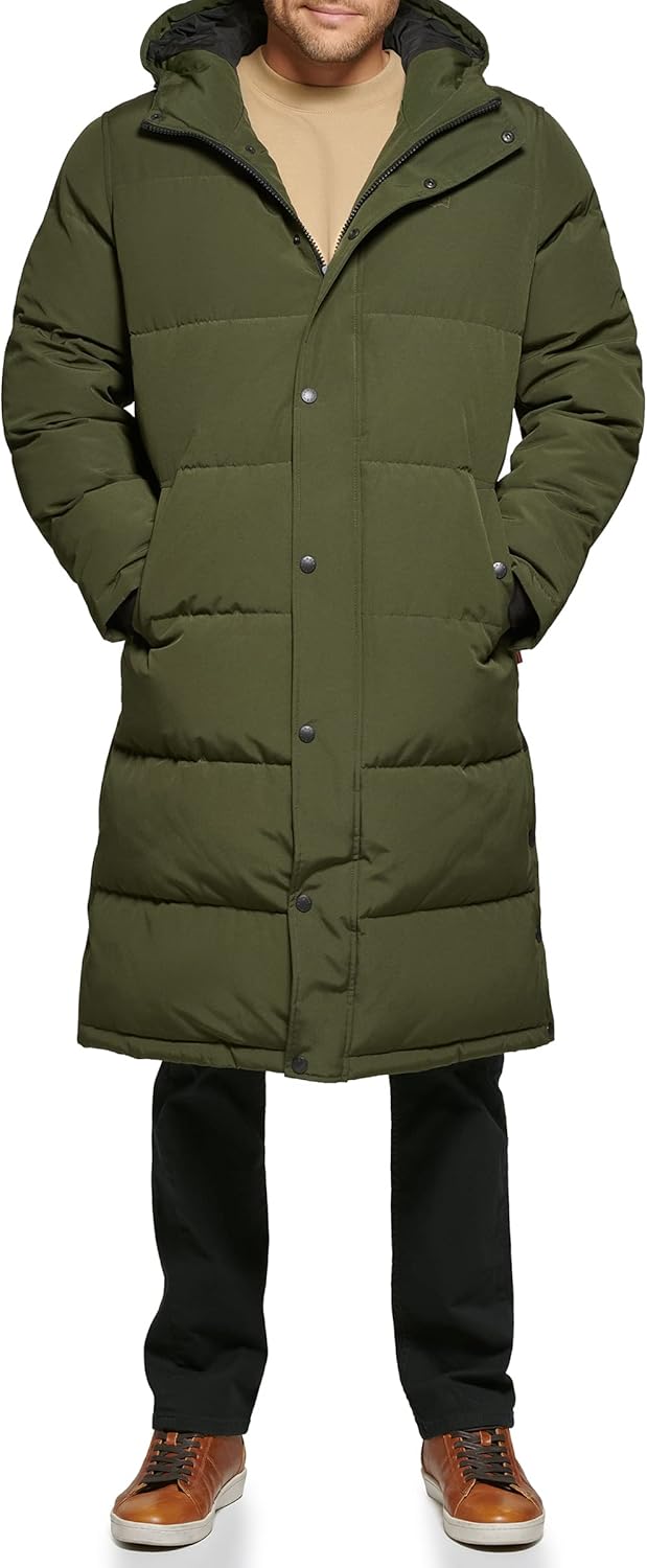 Levi's Men's Arctic Cloth Extra Long Parka Jacket for Winter