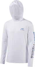 BASSDASH UPF 50+ Men's UV Sun Protection Long Sleeve Performance