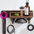 Wallmount Hair Dryer Holder Rack Compatible with Dyson Supersonic