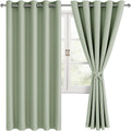 Hiasan Grommet Blackout Curtains 60 x 72 in - Thermal Light Blocker