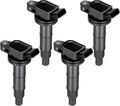UF333 Ignition Coil Pack Set of 4 Compatible with Toyota 2.4L