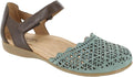 Earth Women's Bronnie Flat Sandal - Cushioned Arch Support Partially