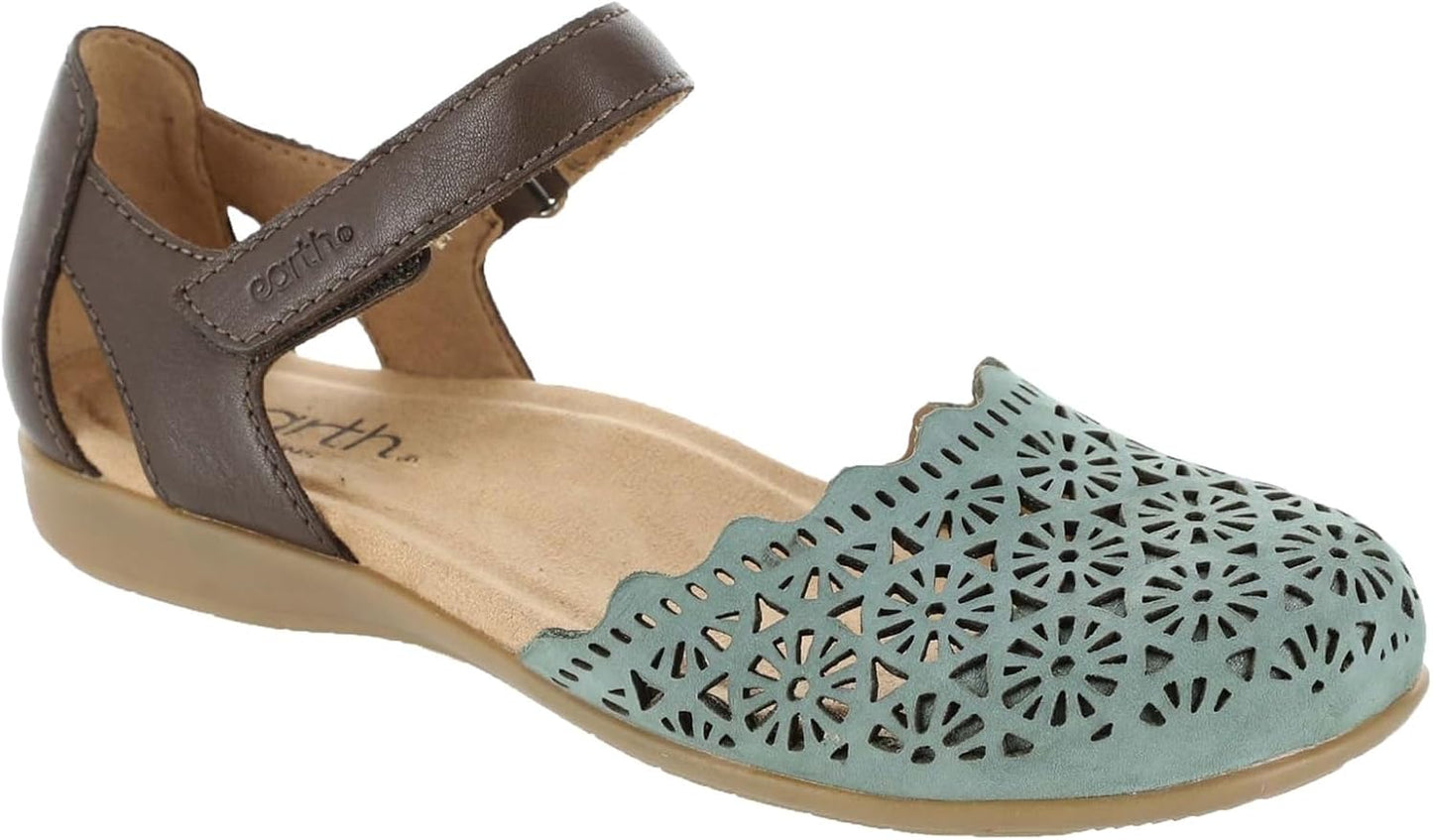 Earth Women's Bronnie Flat Sandal with Cushioned Insole and Support