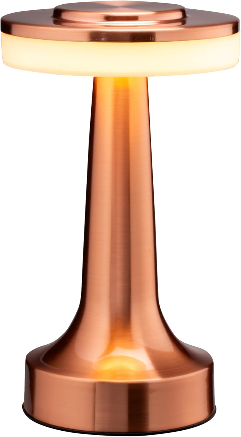 Portable LED Table Lamp with Touch Sensor and 3 Brightness Levels