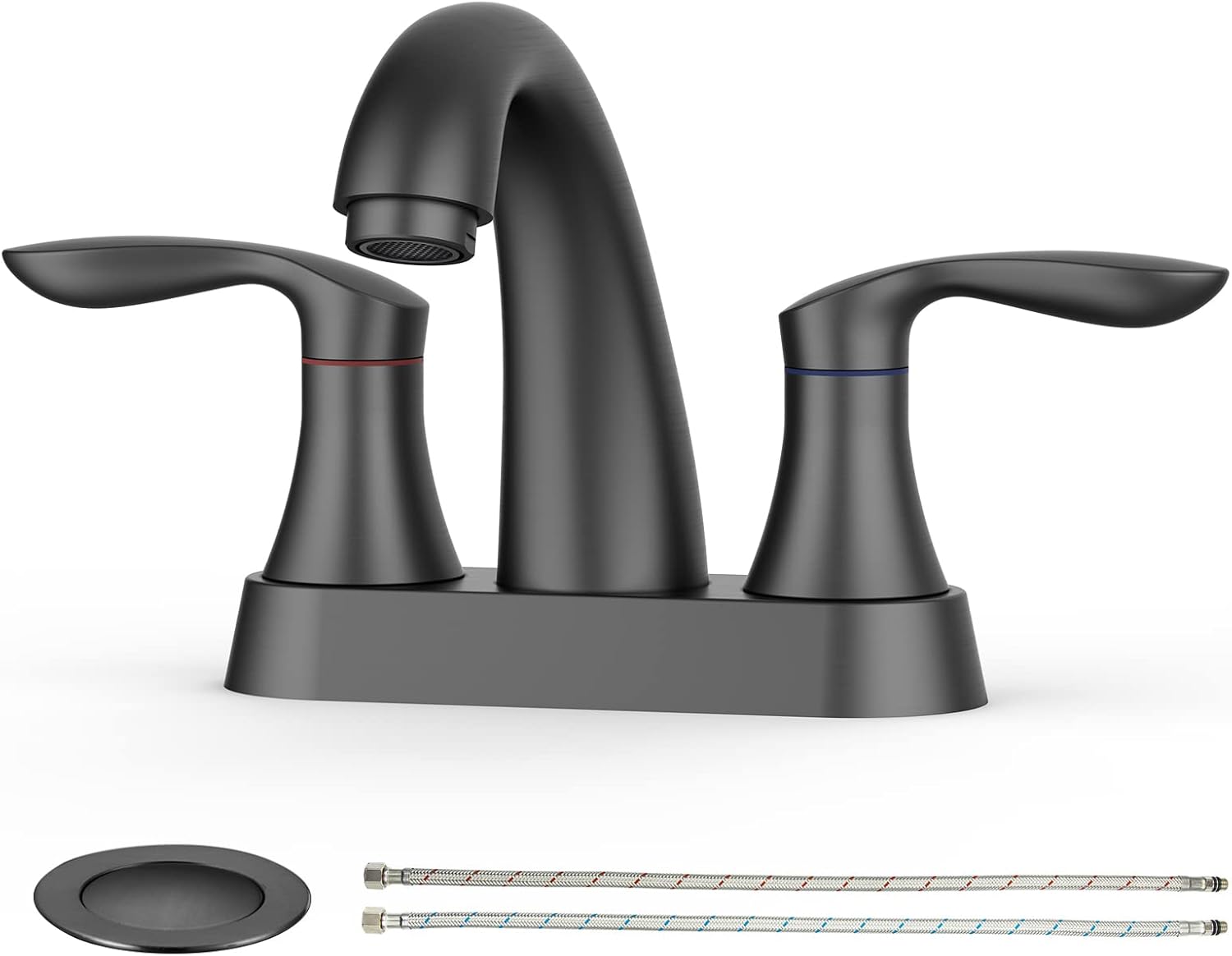 Hosslly Bathroom Faucet: Elegant Matte Black Design