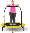 CLORIS 40in Folding Trampoline Rebounder - Compact Home Fitness