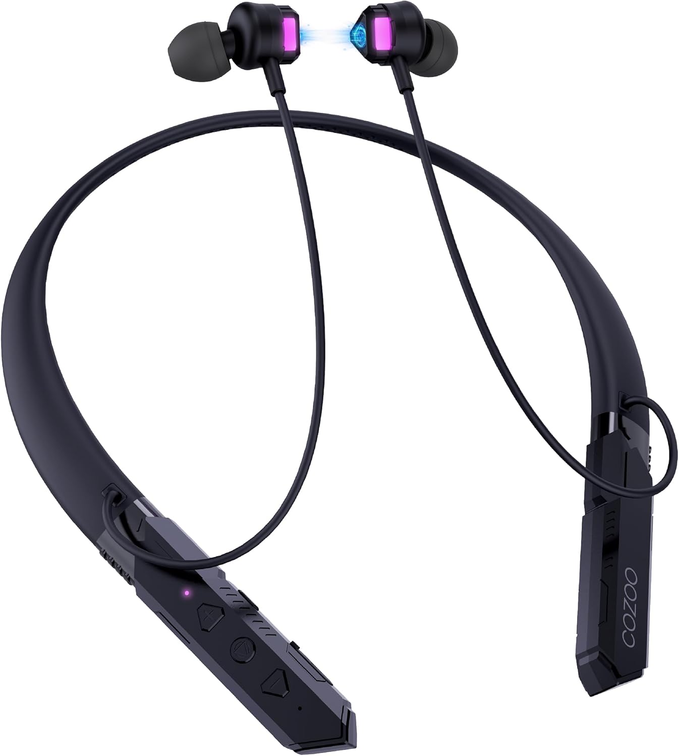 cozoo Bluetooth Neckband Earbuds - 30H Playtime, Deep Bass