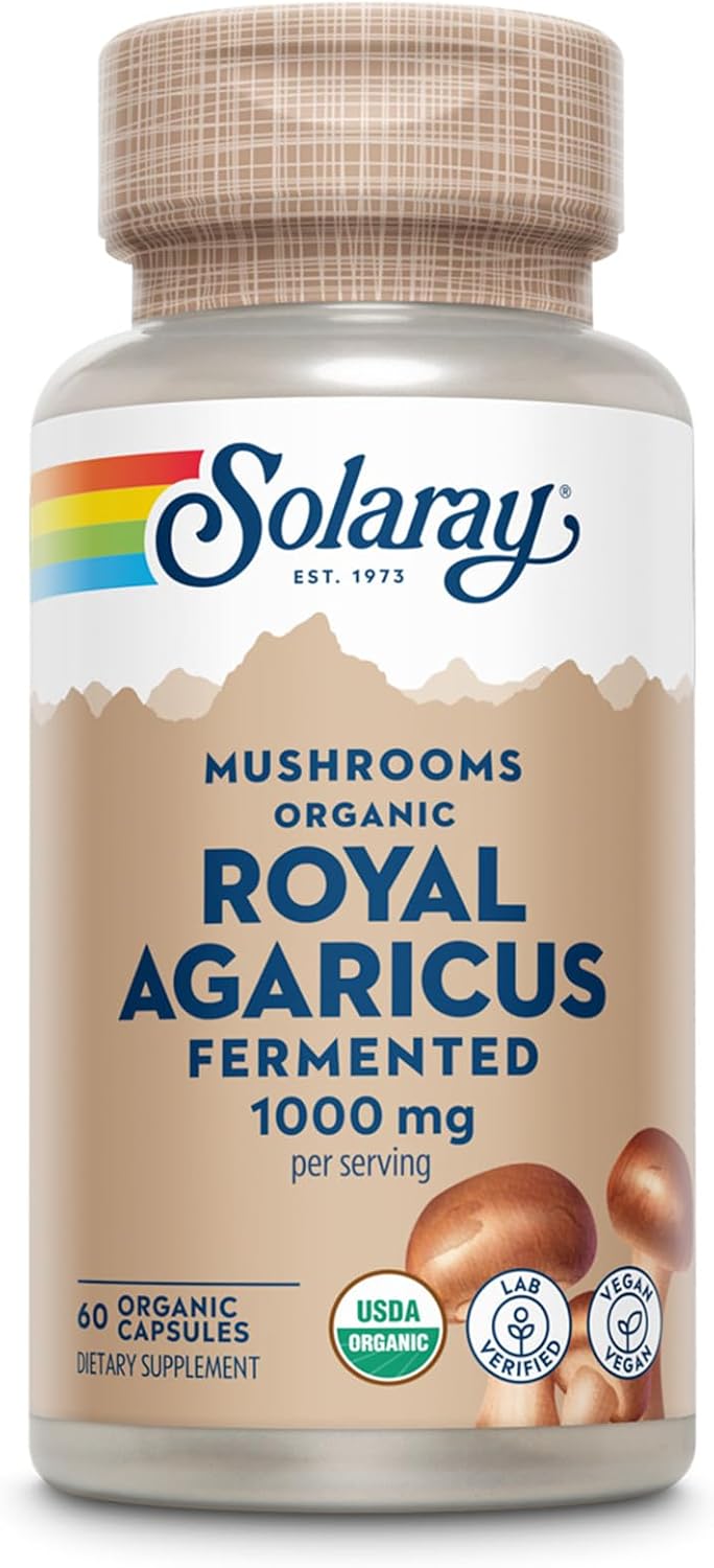 Fermented Royal Agaricus Mushroom 500 mg - 60 VegCaps Review