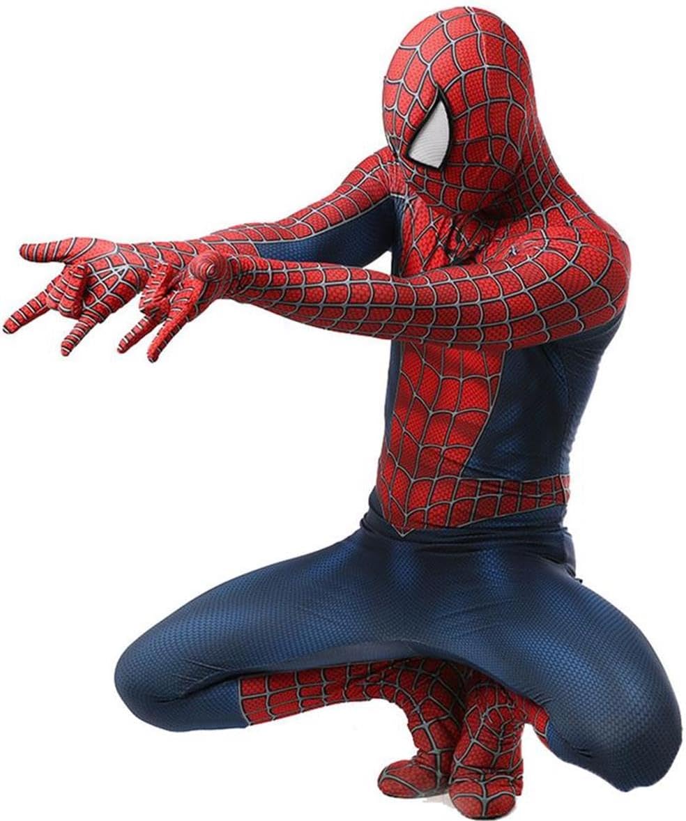 Halloween Heroes Mens Jumpsuit 3D Print Bodysuit for Adults