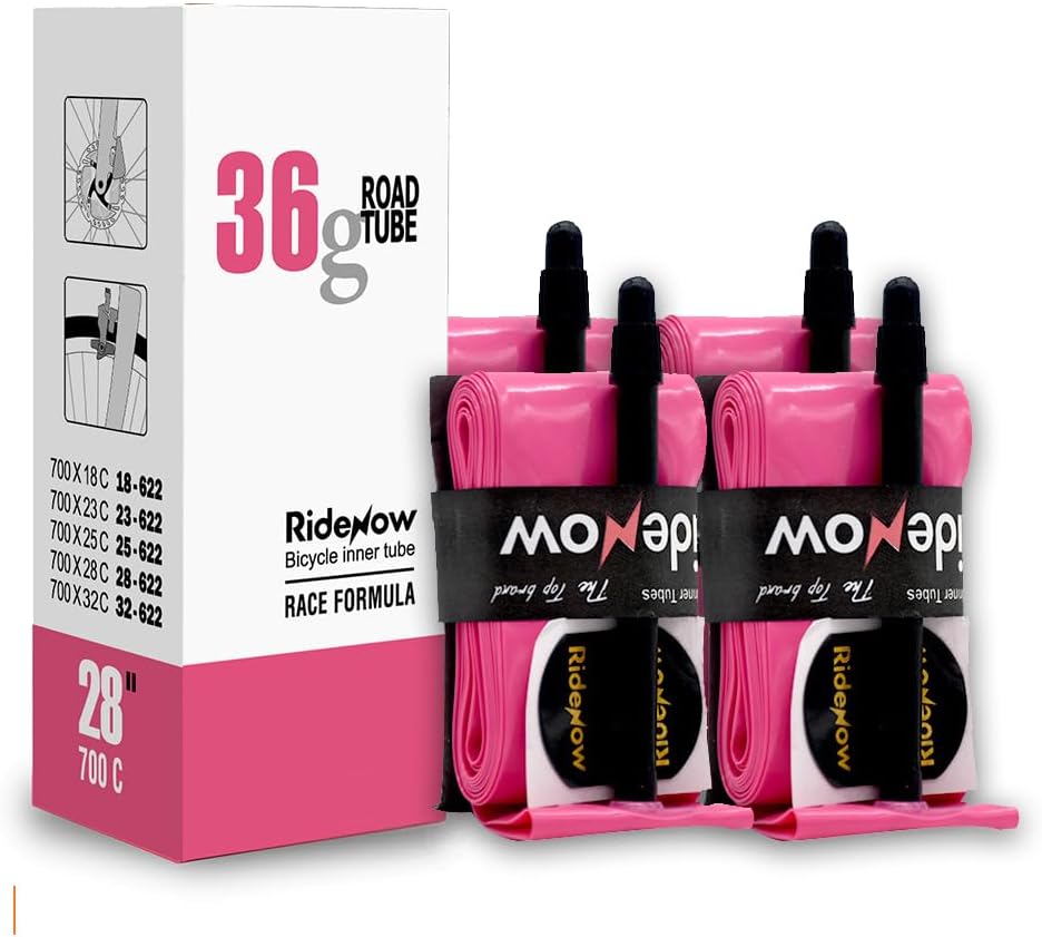 Ridenow TPU Inner Tubes 700 x 18-32c for Road Bikes
