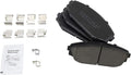 TRQ Front Brake Pads Ceramic Compatible with Acura MDX and Honda