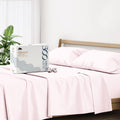 100% Cotton Bed Sheets Queen Set - 500 Thread Count Sateen - Cooling