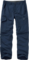 Mens Hiking Convertible Pants - Lightweight Quick Dry for Travel