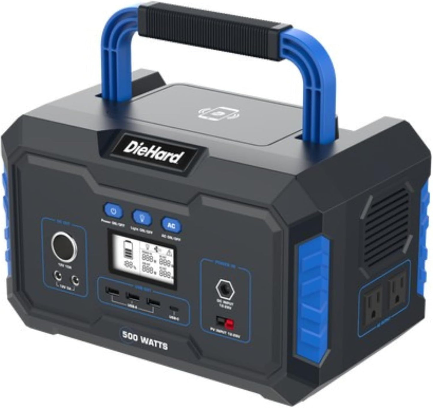 DieHard 500W Solar Generator - Lightweight Power Solution