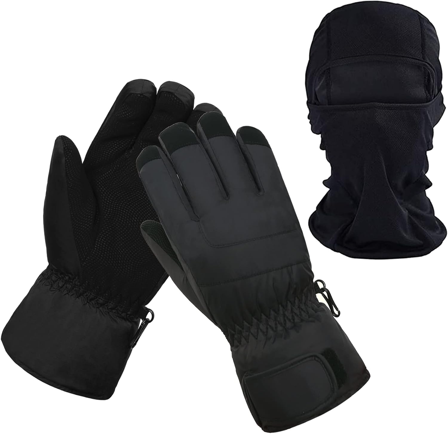 Warmest Waterproof Ski Gloves + Free Balaclava