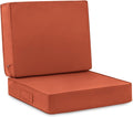 22 x 22 in Deep Seat Patio Cushion Set - Waterproof Outdoor Chair