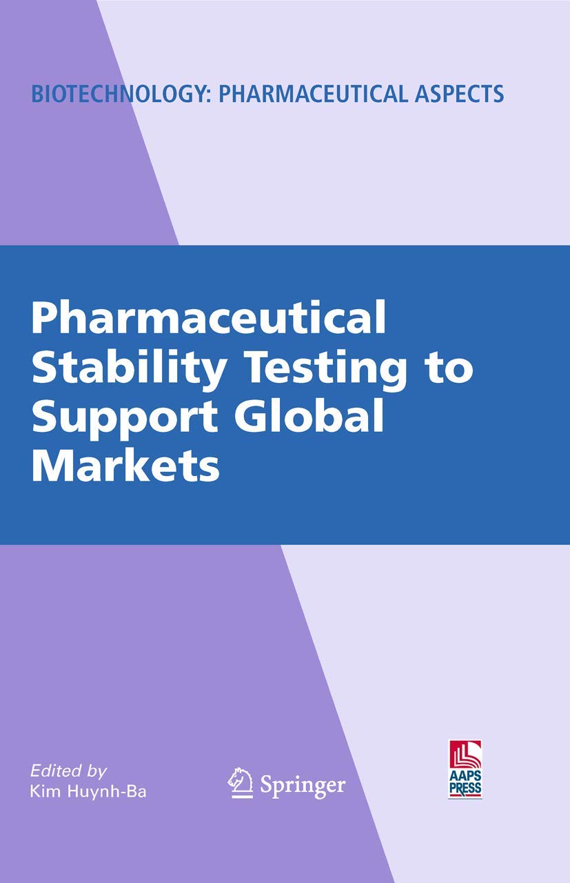 Pharmaceutical Stability Testing to Support Global Markets Review
