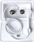 RV Outdoor Shower Box Kit for Easy Camping and Travel Use