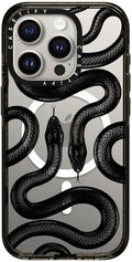 CASETiFY Impact Case for iPhone 15 Pro - Clear Black protection