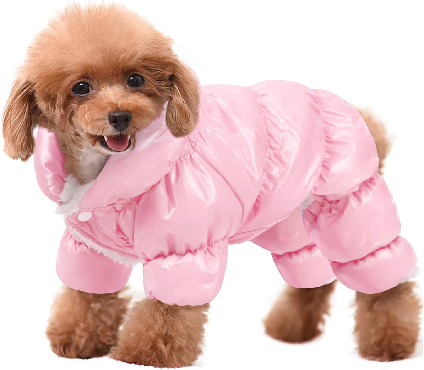 AOFITEE Dog Coat - Warm Fullbody Winter Snowsuit for Small Dogs