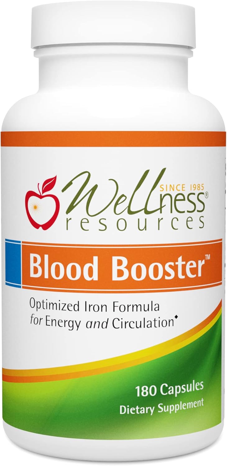 Blood Booster Iron Supplement for Energy and Fatigue Relief